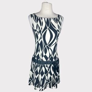XOXO | Vintage Y2K Geometric Mini Dress | Small